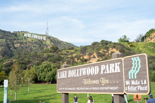 Lake Hollywood Park in Los Angeles