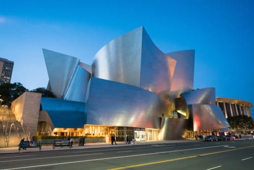 WALT DISNEY CONCERT HALL IN LOS ANGELES