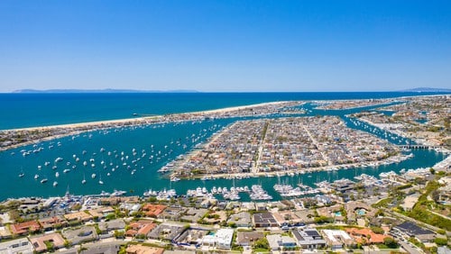 Balboa Island in Orange County