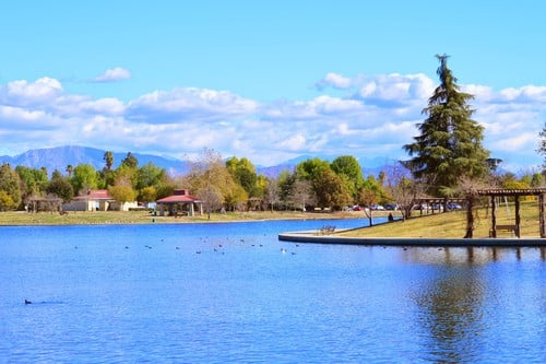 Lake Balboa Park in San Fernando Valley