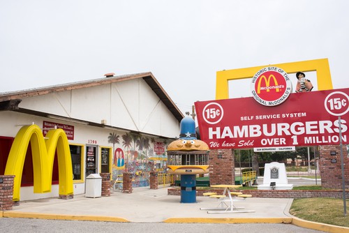 Original McDonald's Site and Museum in San Bernardino