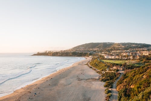 Salt Creek Beach in Orange County