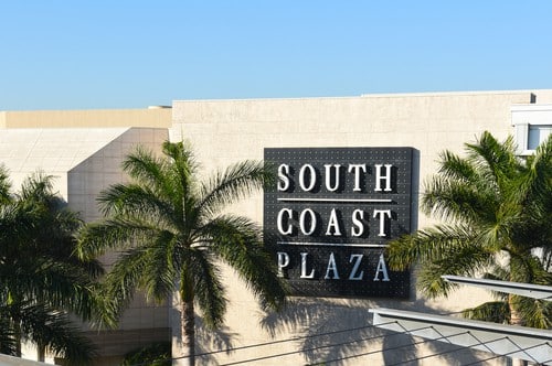 South Coast Plaza in Orange County