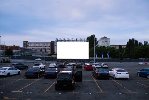 Van Buren Drive-In Theatre in Riverside