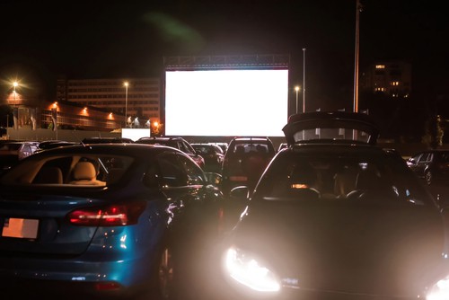 Vineland Drive-in Movie Theatre in San Gabriel Valley