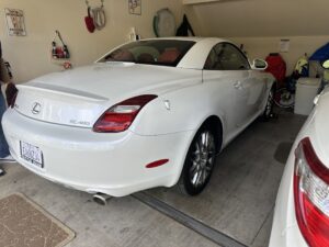2007 Lexus SC430 VIN Verification
