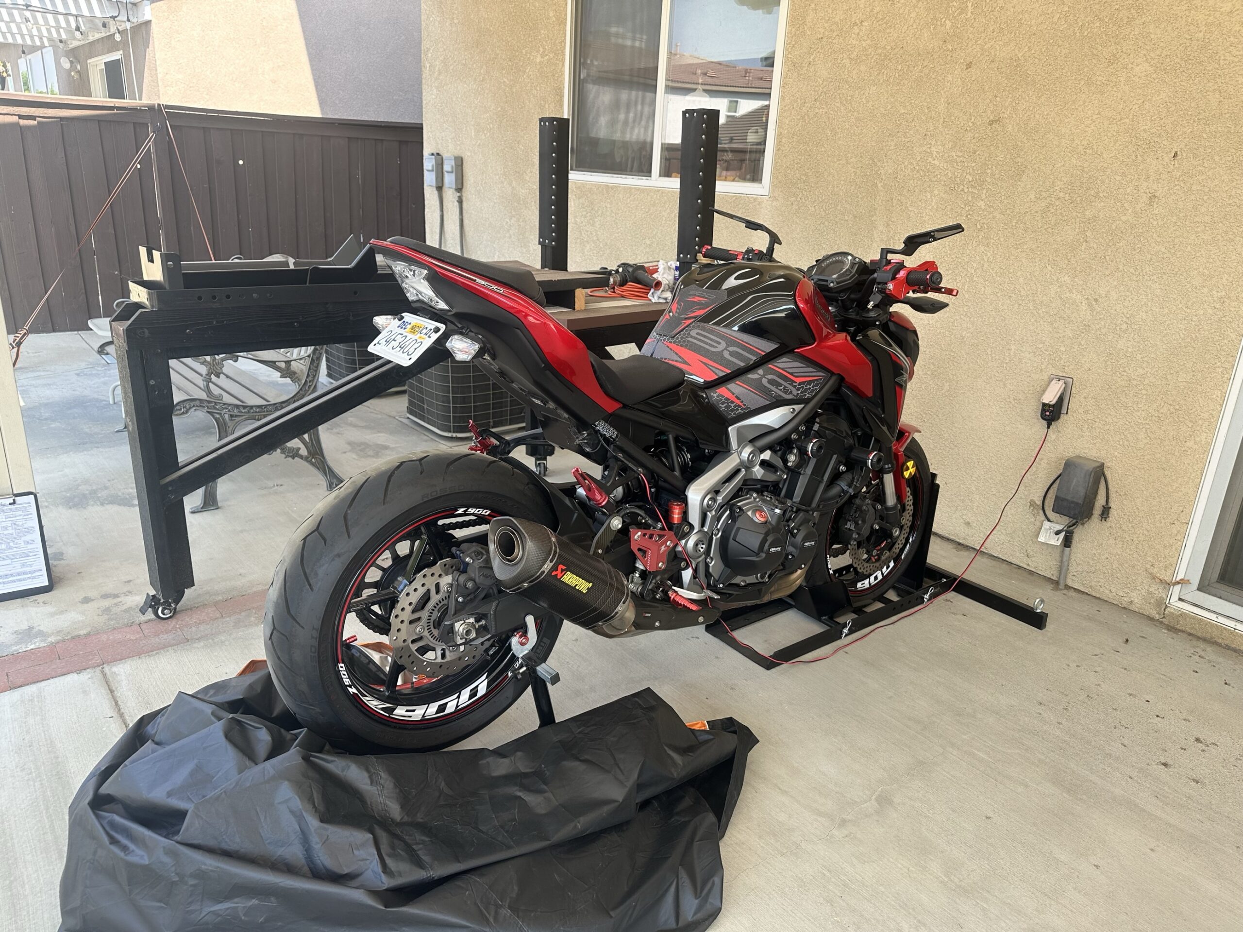 2018 Kawasaki Z900 VIN Verification
